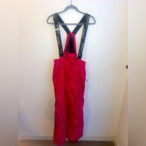 Kid’s (Girls) Hot Pink Spyder Ski Pants